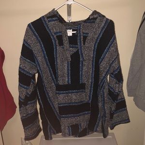 Mens Medium Baja hoodie / Drug Rug Hoodie